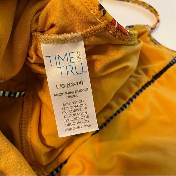 Swim bikini top time & try size large 12/14 - Picture 3 of 5